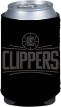 Los Angeles Clippers 2-Pack Tonal Black Design 12oz CAN Neoprene Beverage Insulator Holder Cooler Basketball