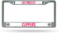 Los Angeles Clippers Premium Metal License Plate Frame Chrome Tag Cover, 12x6 Inch