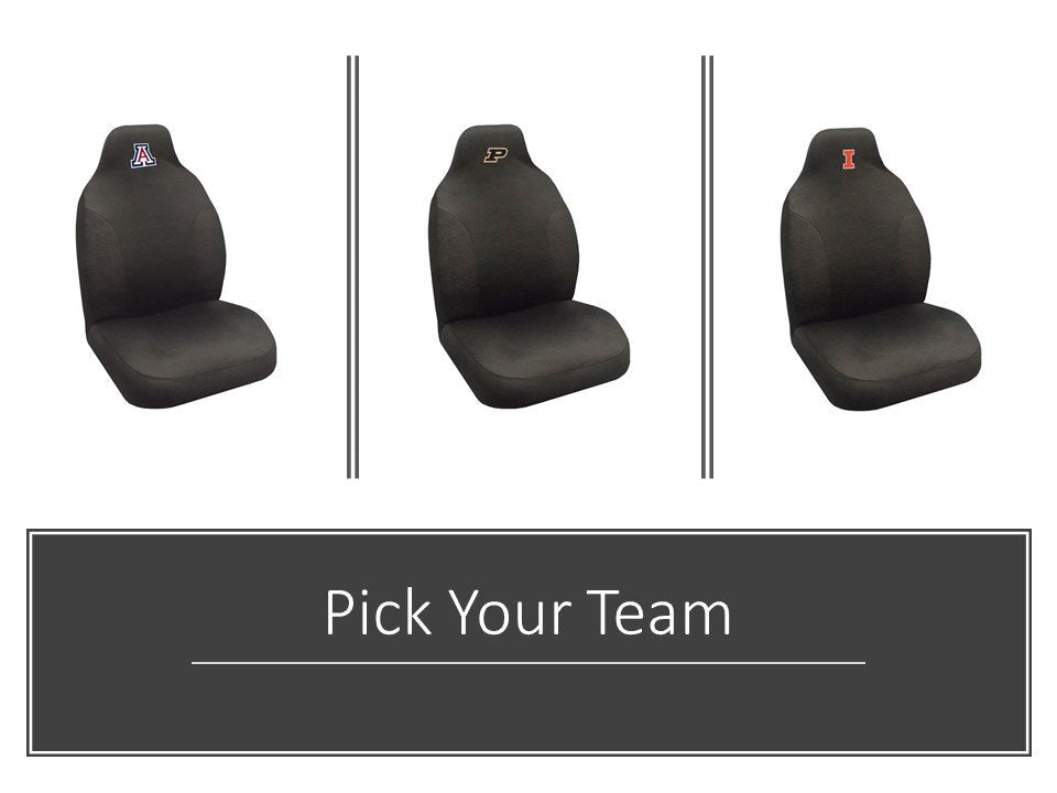 Oklahoma State Cowboys Bucket Auto Seat Cover 48x20 Inch Elastic