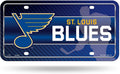 St Louis Blues Metal Auto Tag License Plate, Logo Design, 6x12 Inch