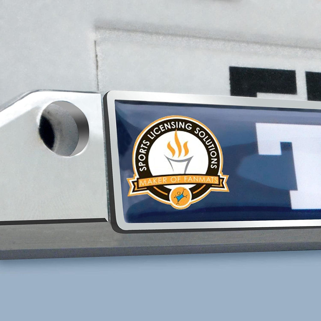 U.S. Army Chrome Metal License Plate Frame Tag Cover, 6x12 Inch, United States Military