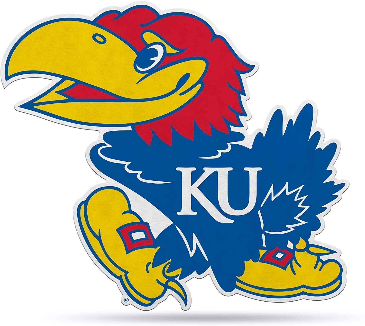 Kansas Jayhawks 18" Primary Logo Pennant Soft Felt University of