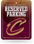 Cleveland Cavaliers Metal Wall Parking Sign, 8.5x11 Inch, Great for Man Cave, Bed Room, Office, Home Decor