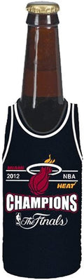 Miami Heat 2012 Champions 2-Pack Jersey Design Bottle Neoprene Beverage Insulator Holder Basketball