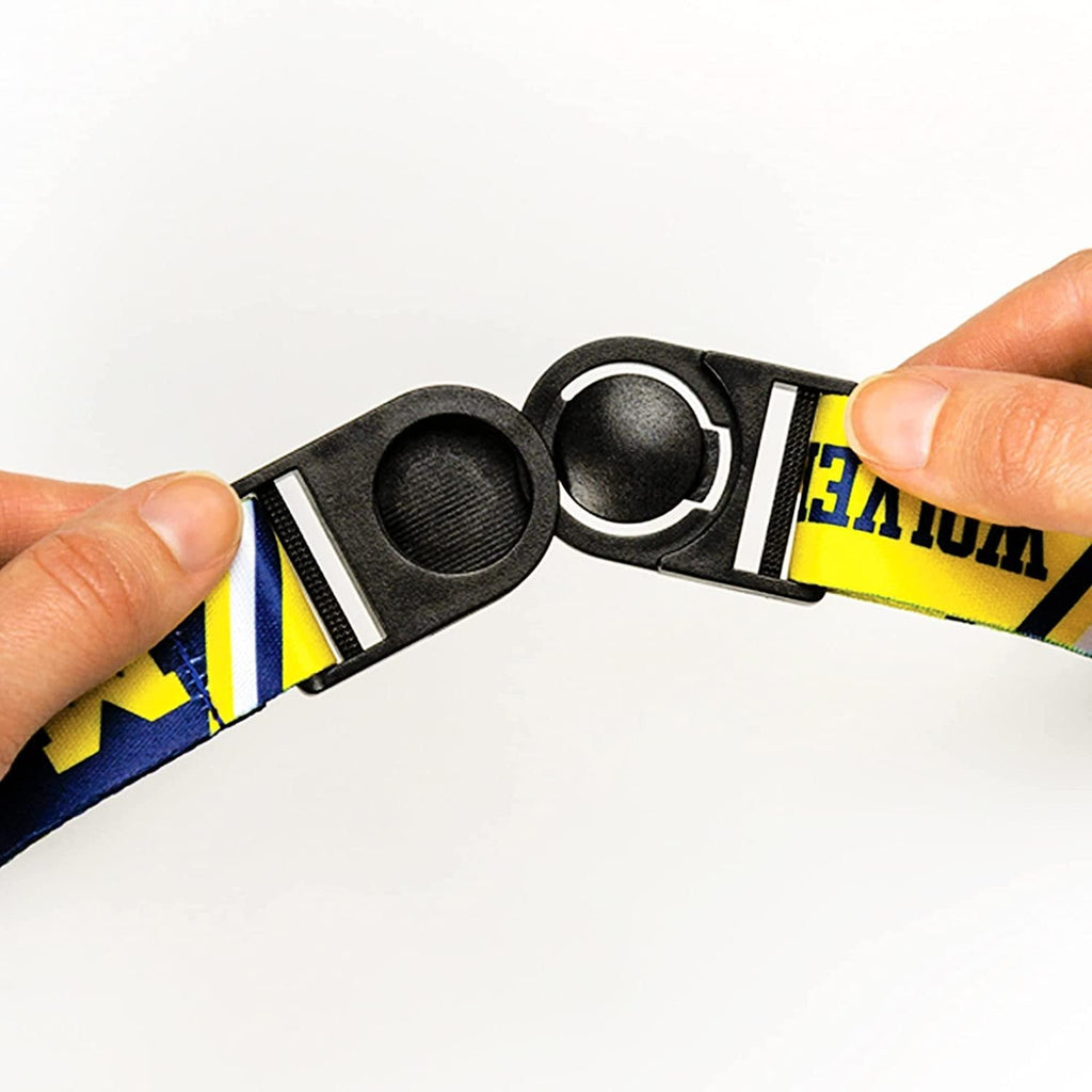 Los Angeles Lakers Lanyard Keychain Safety Breakaway Double Sided