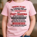 NOVEMBER - I'M A SPOILED GRANDDAUGHTER OF A CRAZY GRANDMA - From Grandma - NGHL11 (SKU-GMD1-NTT11)