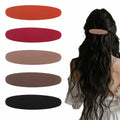Bewudy 5 PCS Matte Neutral French Hair Barrettes Clips, Strong Hold, Vintage