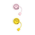 IN Chenthy Letter A Straw Cover & Charm Set – Fits Stanley 30/40oz Tumblers 3PCS