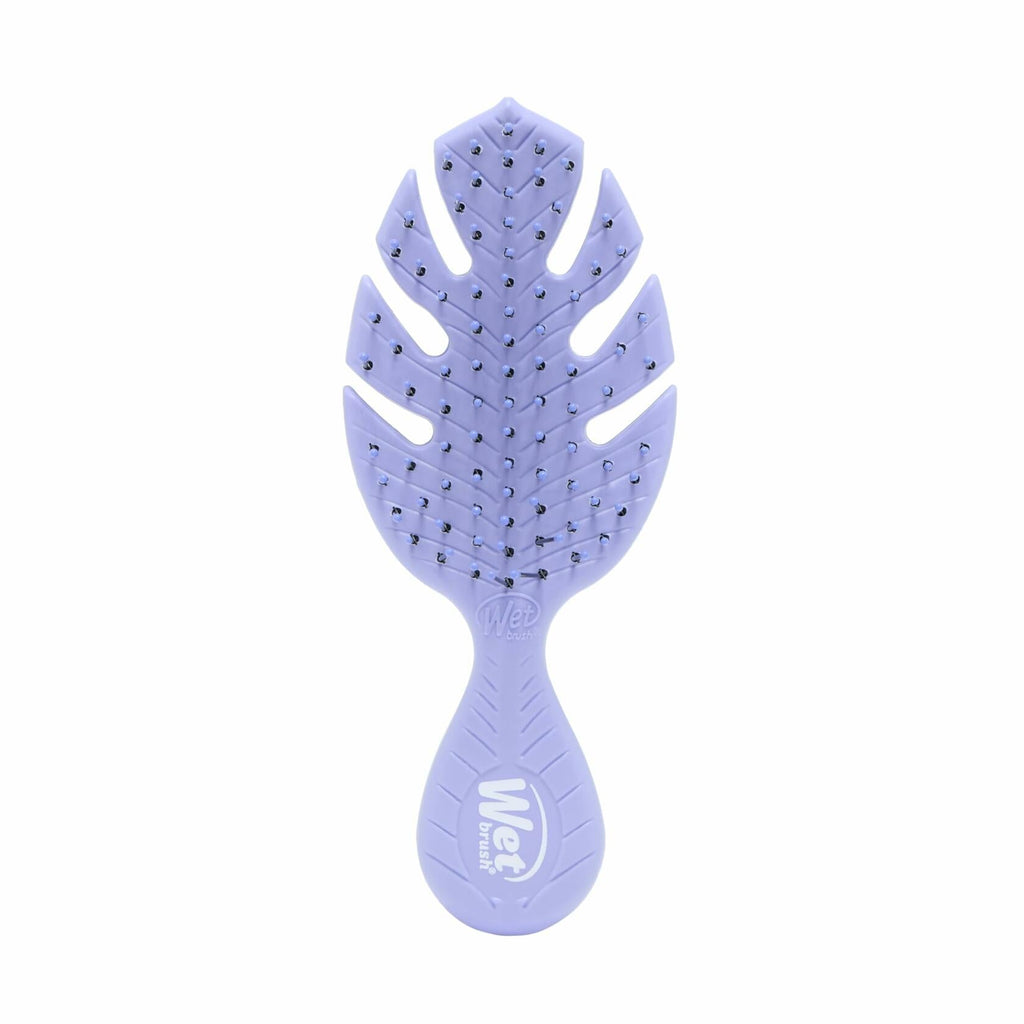 [Like New] Wet Brush Go Green Mini Detangler Hair Brush Purple Travel Size