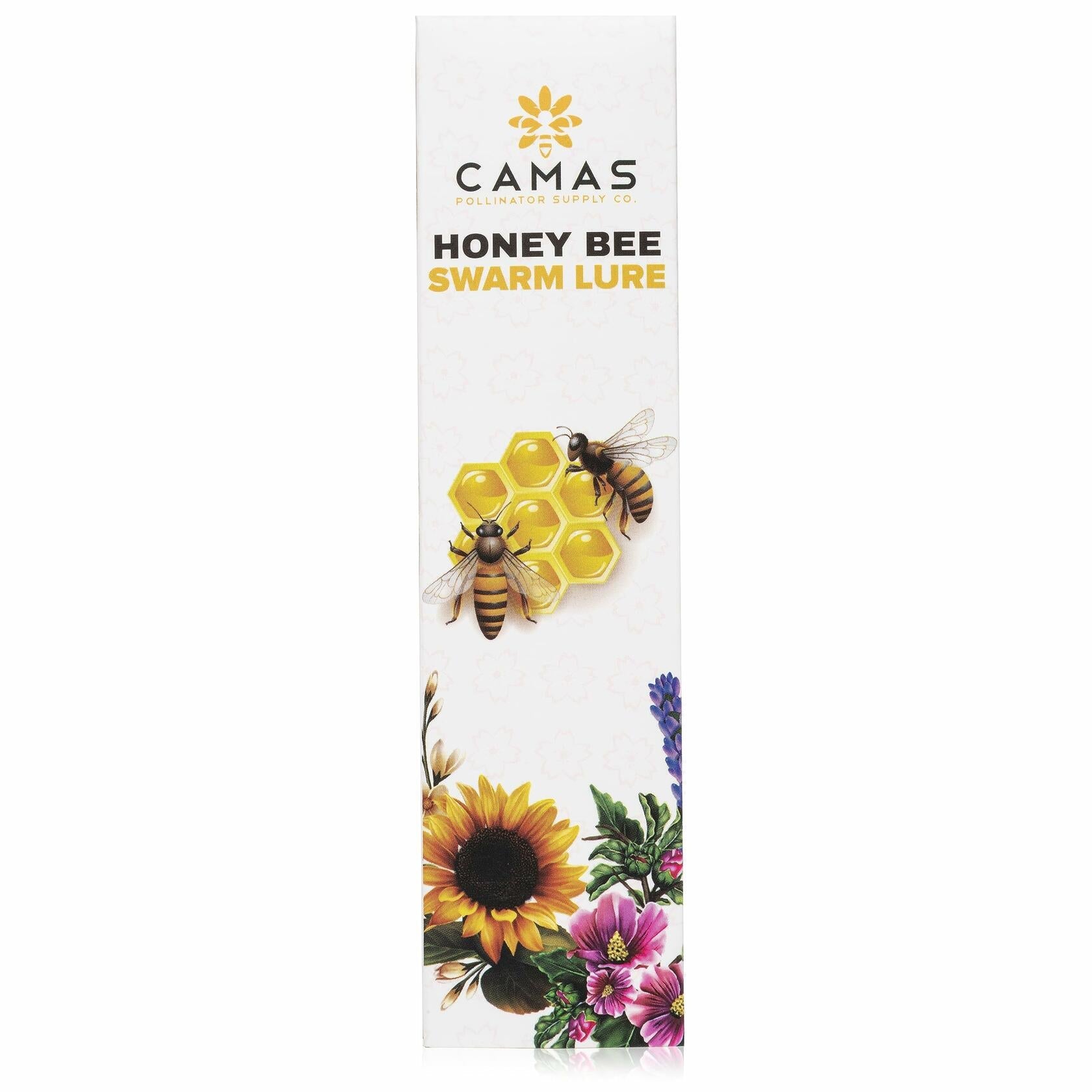CAMAS POLLINATOR SUPPLY Honey Bee Swarm Lure 2oz Bottle Natural Attractant