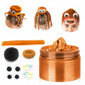 Orange Spider & Octopus Temporary Hair Wax Kit Washable Fun Hair Color for Teens