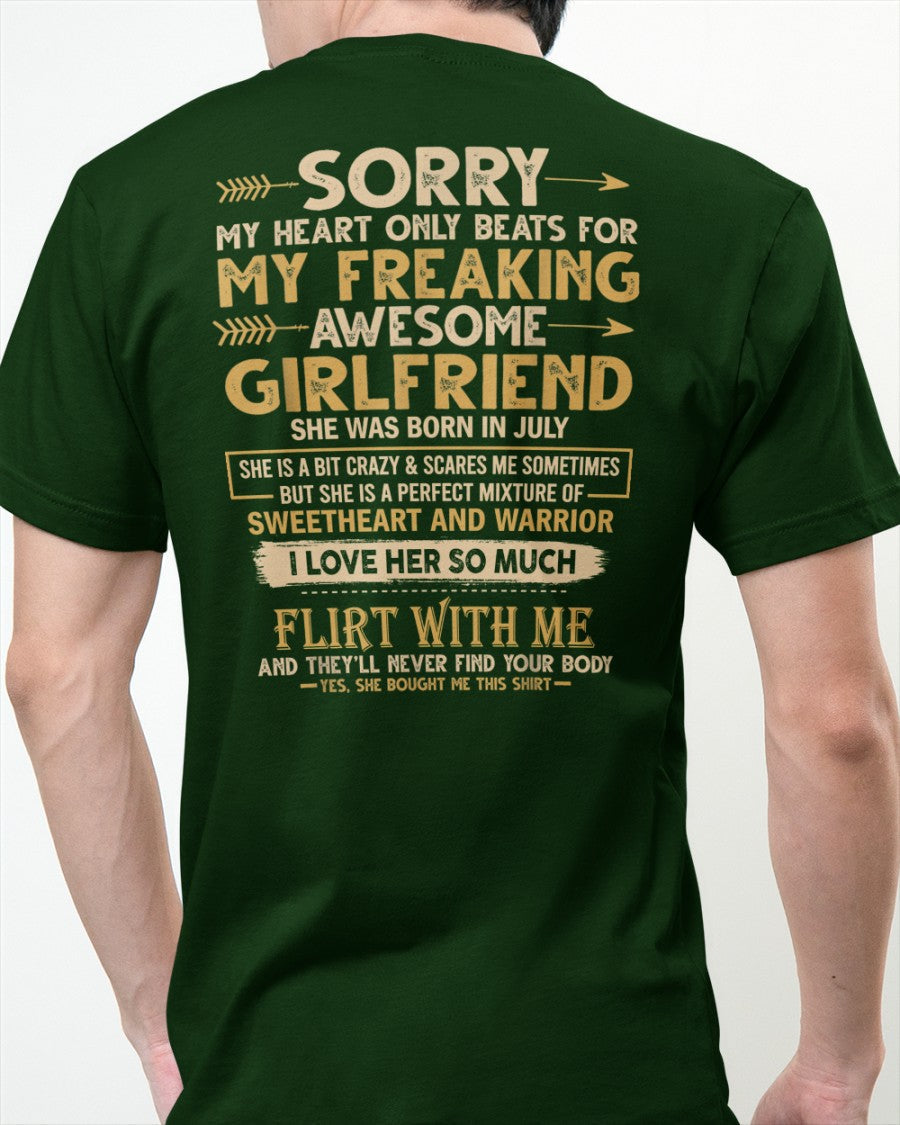 July - Awesome Girl - Perfect Gift For Your Boyfriend, Husband (SKU05-103-07)