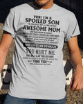 August - Awesome Mom - Perfect Gift For Son From Mom - NGHL08 (SKU-SPW-08)