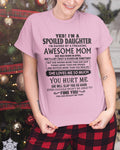 April - Spoiled Daughter - Perfect gift for daughter From Mom - NGHL04 (SKU-MD01-04)