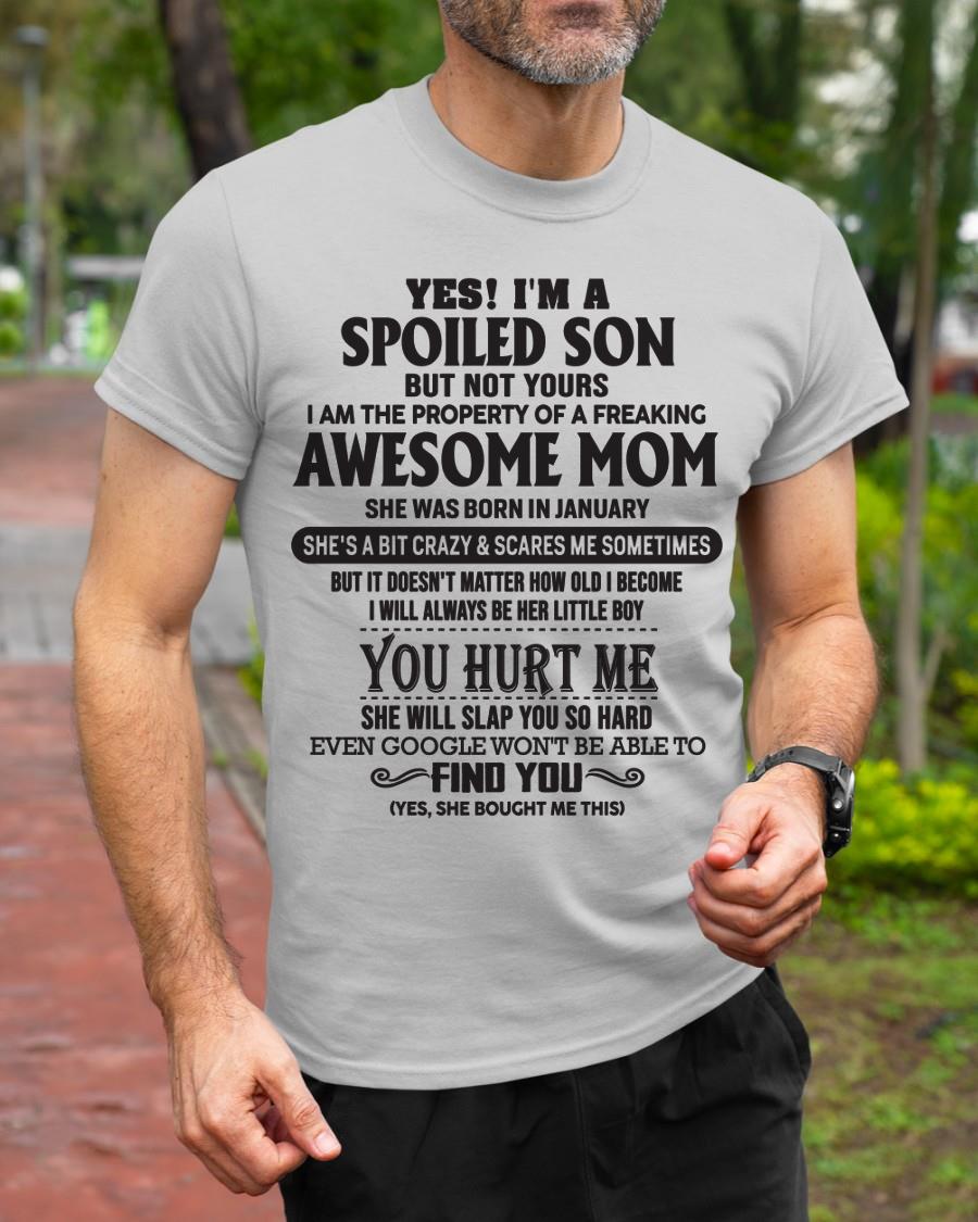 January - Gift for Son From Mom - NGHL01 ( SKU-MS01-01)