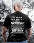 Awesome wife February - Perfect gift for husband from wife - NGHL02 (SKU68-79-02)
