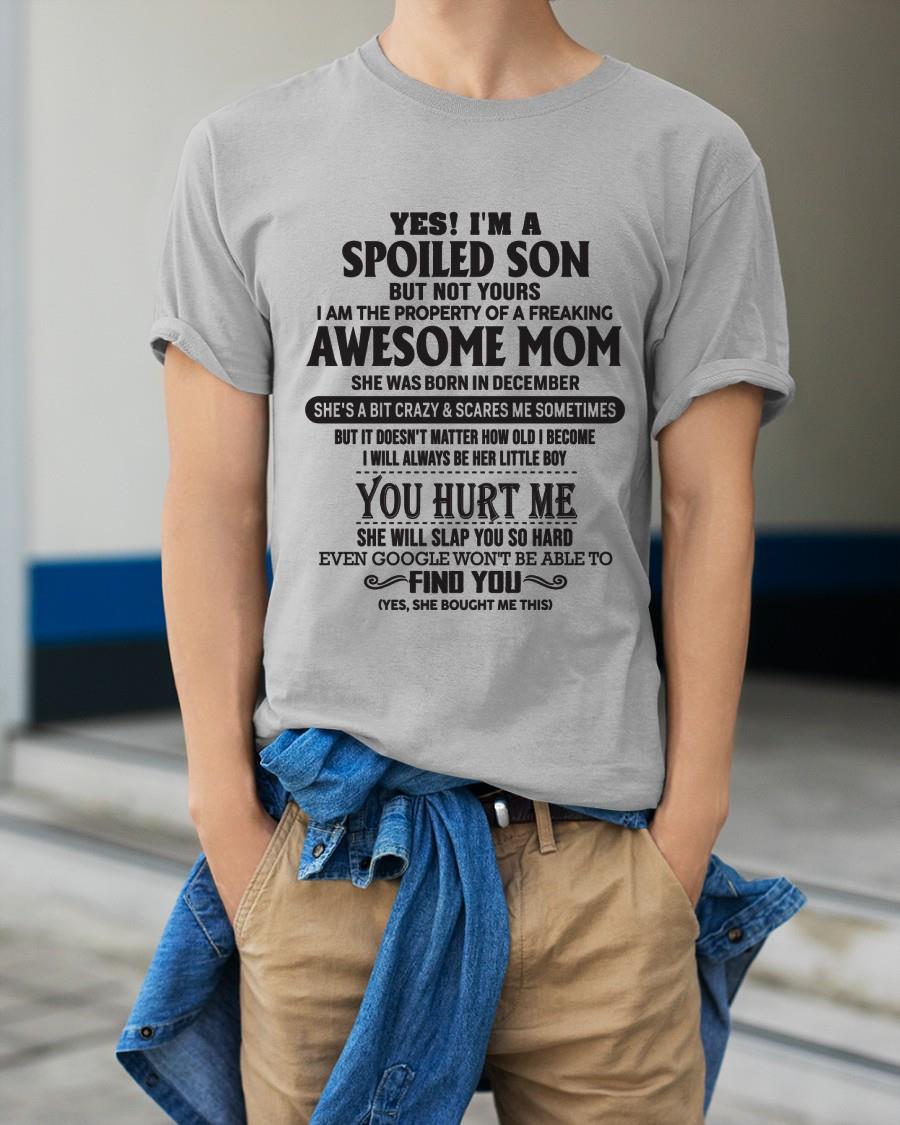 December - Gift for Son from a Legendary Mom ( SKU-MS01-12)