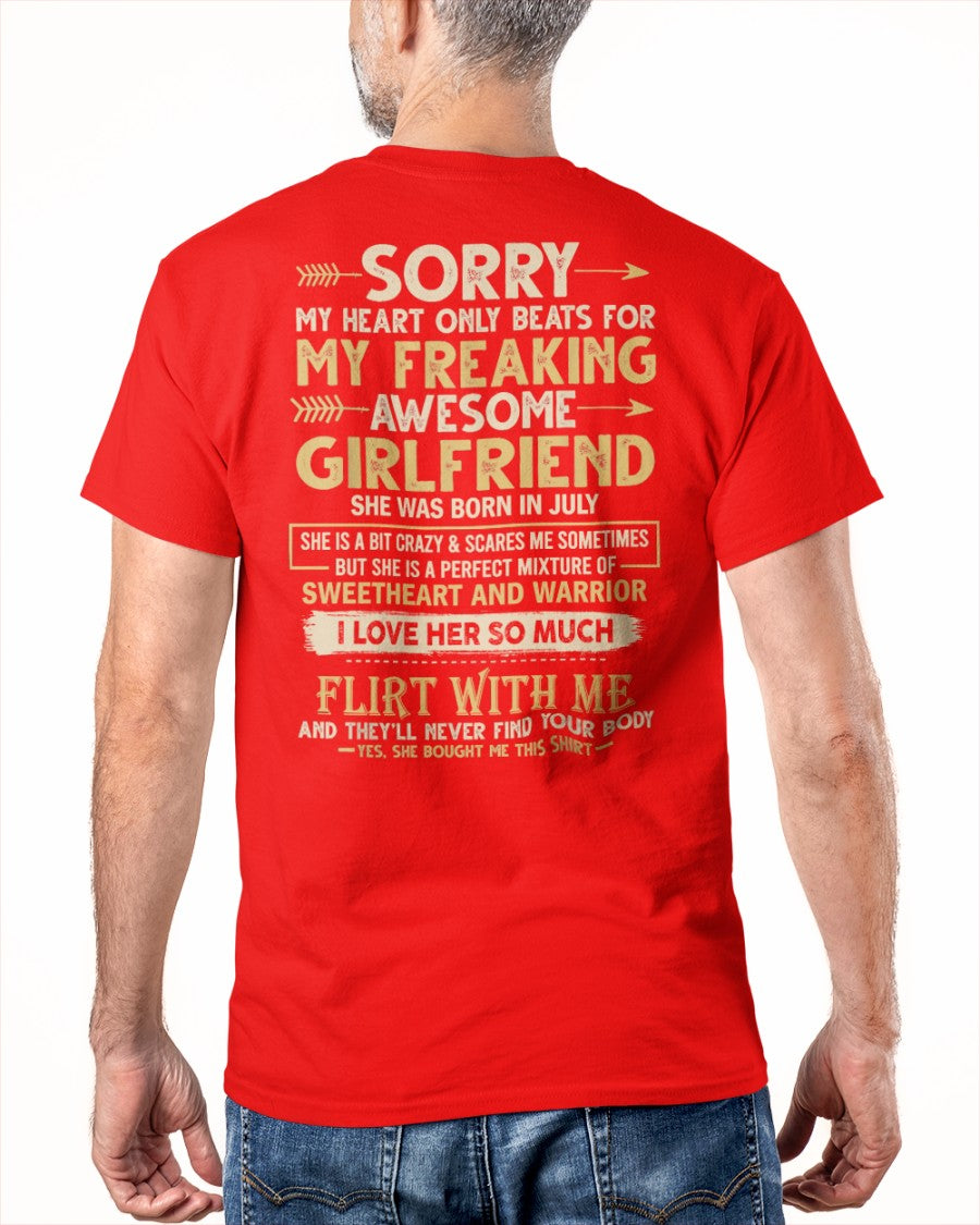 July - Awesome Girl - Perfect Gift For Your Boyfriend, Husband (SKU05-103-07)
