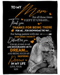 Special Gift For Your Mom Blanket From Son
