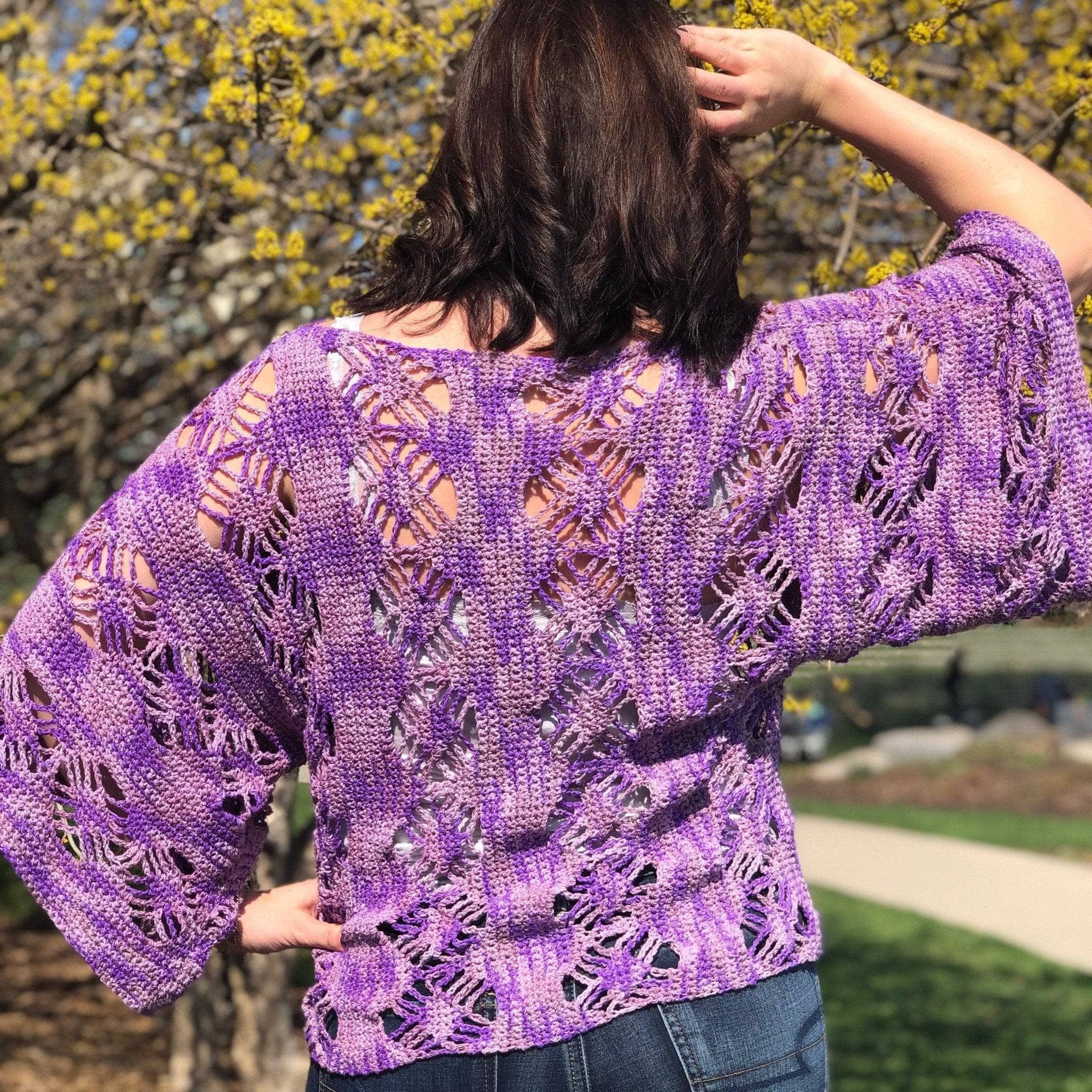 Stephanie's Web Tee Crochet Kit
