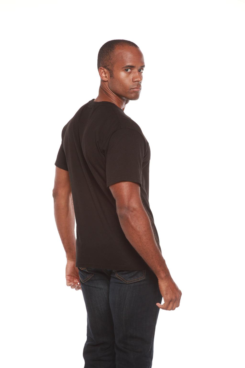 The Original Men's Bamboo Viscose/Organic Cotton Short Sleeve T-Shirt - Classic Cut - Lara Luxe