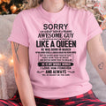 March - Sorry I am already taken by a freaking awesome guy - Gift for Wife From Husband - NGHL03 (SKU08-25-03)